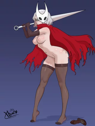 Humanoid Hornet (XhanoArt) Silksong Rule 34
