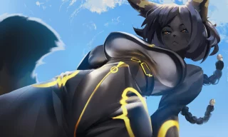 Umbreon-girl (theorangebutt) [Pokemon]