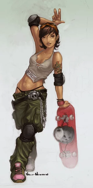 Skater girl [Original] (vietnguyen)
