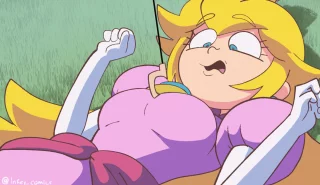 Peach gif (Inker_comics)