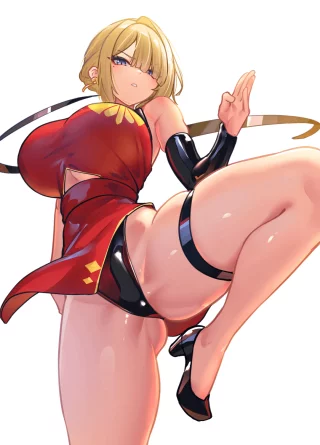 Chinese dress Evelyn (by Niche) [Zenless Zone Zero]