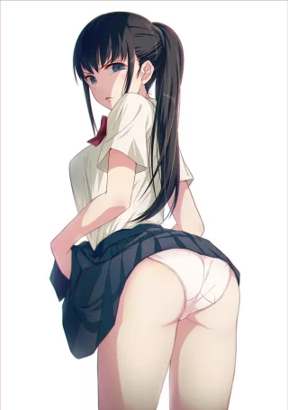 Disgusted Skirt Lift [Iya Pan]