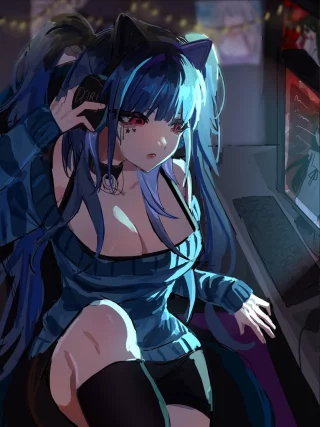 Darumi playing Sayo no Uta [The Hundred Line] (otomegmefoxy)
