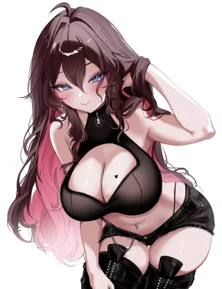 Tight Black Outfit