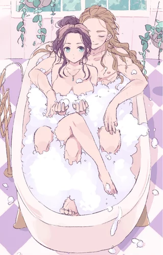 Ferdinand and Dorothea bathing together [fire emblem] (ktnamgmfe)
