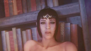 Lae'zel interrupts Shadowheart study session [Baldur's Gate 3] (by 7evenscrews)