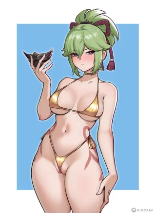 Kuki Shinobu on golden week (Hioyami)