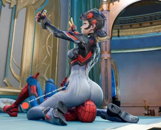 Penni facesitting Spider man! (jvfemdom) [Marvel]