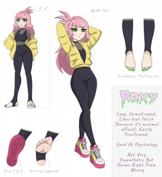 Roxy (OC) Character Chart