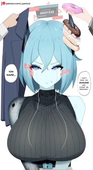 [OC] hi, I made a page that documents the appearances of my robogirl