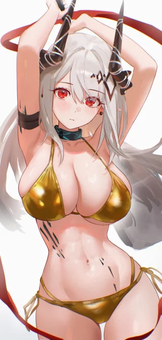Swimsuit Mudrock [Arknights]