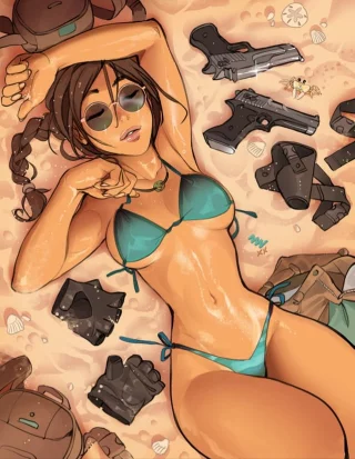 Take a break, tombs can wait. #SelfCare #Pause [Tomb Raider]