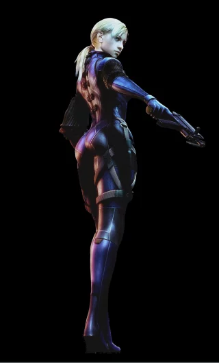 Are there any official nude models or artwork for [resident evil] ?