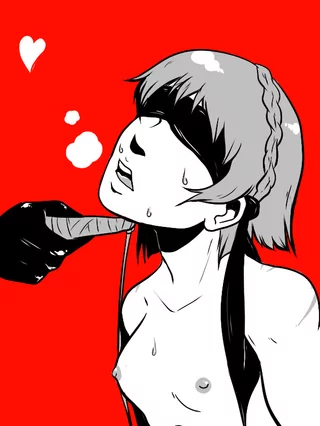 Makoto blindfolded (trauma-punk)