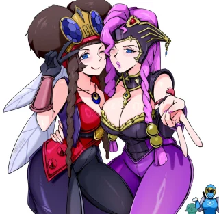 Marah & Kapri (jr_pulse) [Power rangers ninja storm]