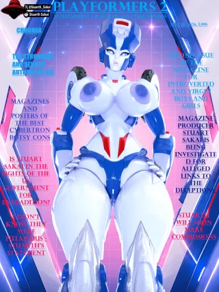 "Chromia PLAYFORMERS 2"  hecho por (Stuarth_Sakai)