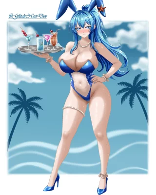 Ocean Bunny Helm