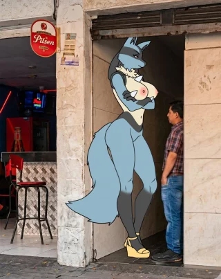 Alleyway Lucario (DaRexer)