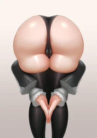 Kronii's peachy ass