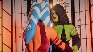 ahsoka and barriss (cammi star & zalaria cosplay) [star wars]