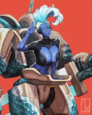 Blueberry Pilot by @zephart_