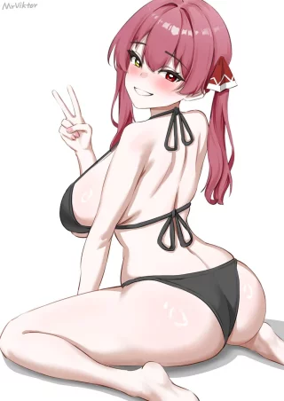 Marine’s thiccness (MrViktor) [Hololive]