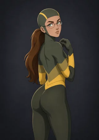 I never noticed what a nice ass Shrinking Rae has