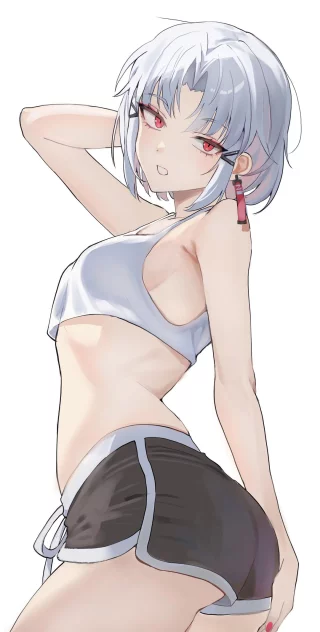 Dolphin Shorts Drake (@kawai_sung) [Goddess of Victory: Nikke]