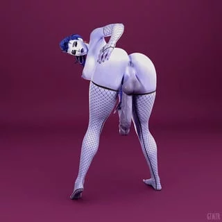 Widowmaker bent over 360 [Overwatch] (gtmtr)