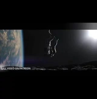Anissa riding Mark in space