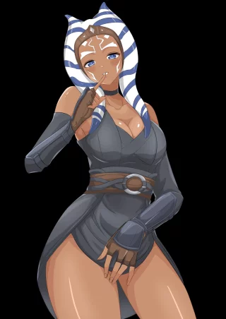 Ahsoka showing off (eliteplus_) [star wars]