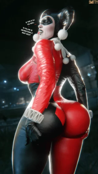Harley knows the power of her asscheeks... (Smitty)