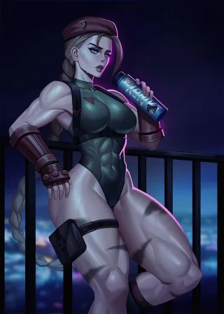 Buff Cammy (by @SquigglesFC) [Street Fighter]