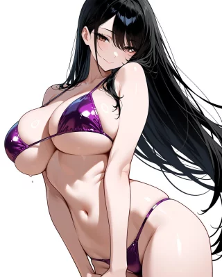 Purple Bikini
