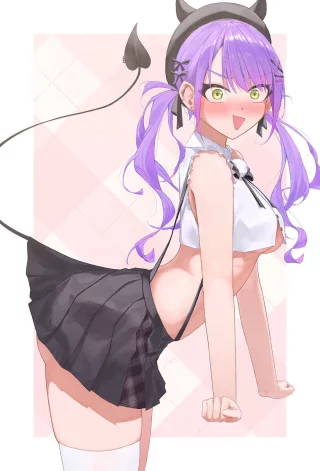 Towa getting flustered [Hololive]
