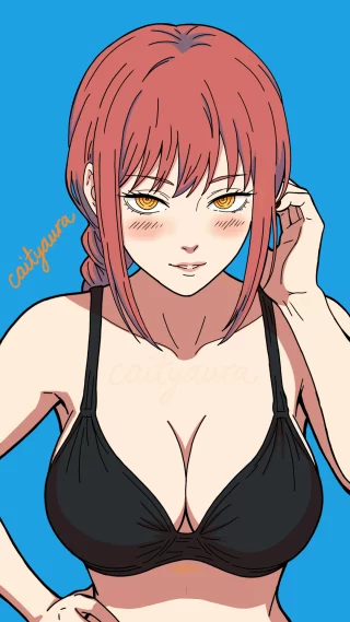 Makima and her Milk tanks (caityaura)