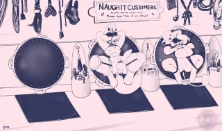 Brothel Tour : Naughty customers, OC (Boz)