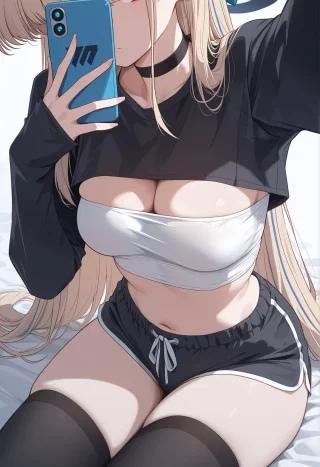Toki's Outfit Selfie [Blue Archive]