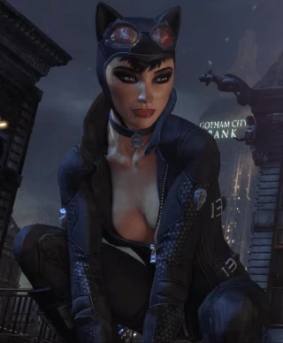 In my opinion [Arkham City] Catwoman is probably one of THE hottest Catwoman ever looked and I'm probably alone on that, Knight isn't bad don't get me wrong but those eyes and lips?? Oh boy...