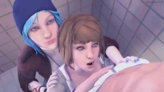 Max & Chloe using some teamwork (Madruga3D, EvilAudio) [Life is Strange]