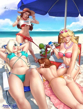 Super Beach Gals (Suddakka) [Super Mario Galaxy]