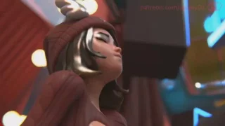 Helsie eats out Skye (seejayDJ) 3d lesbian sex video