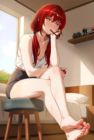 (OC) The fuck are you looking at? (Original character)