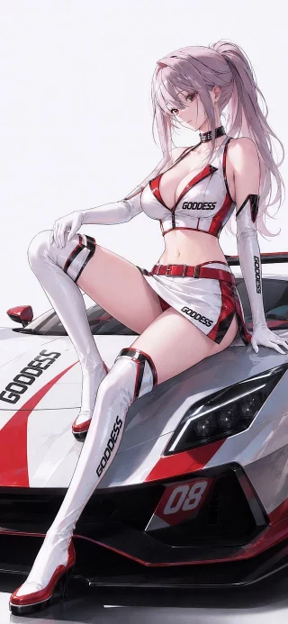 Race Queen Scarlet [Nikke]