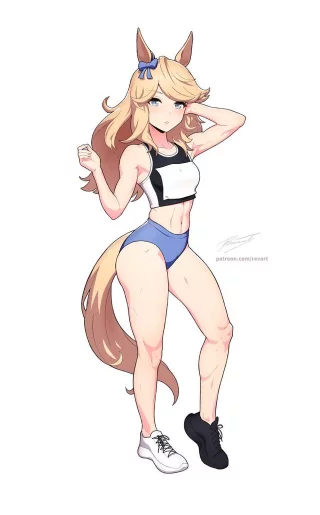 Gold City Looking Fit in Buruma [Umamusume]