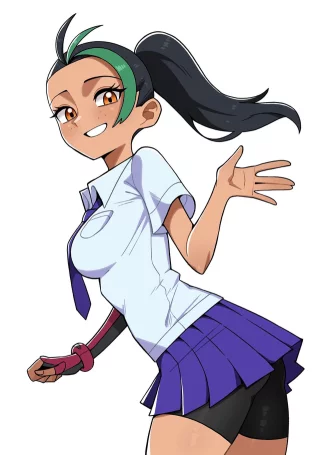 Nemona Giving You a Smile [Pokemon]