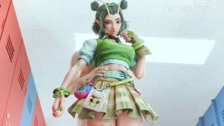 Mantis Mandy Celestine : The Greeter Thigh Job (Animation By Me, Nyrouh!)